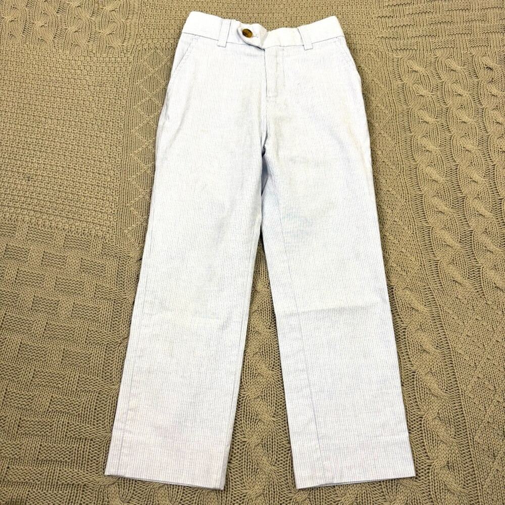 Appaman Striped Suit Pants ~ 6
